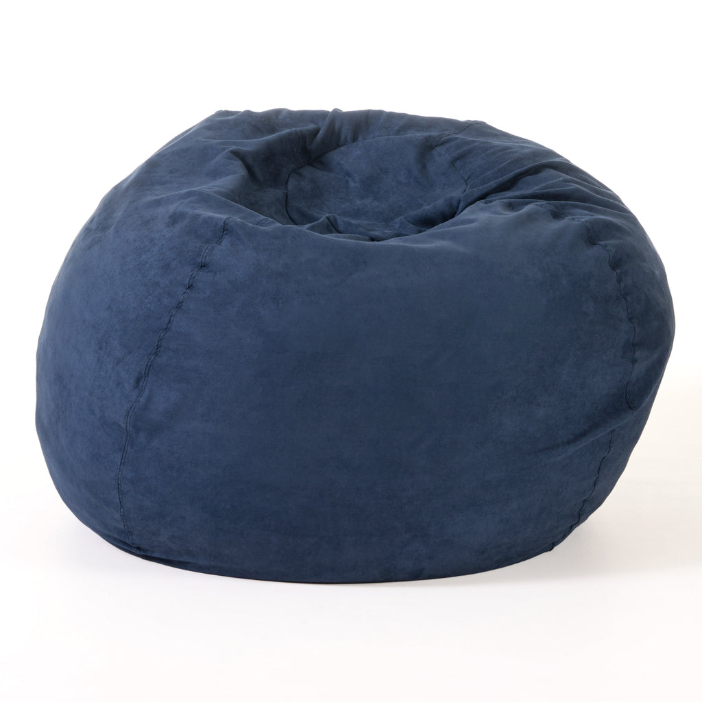 waldo faux suede bean bag