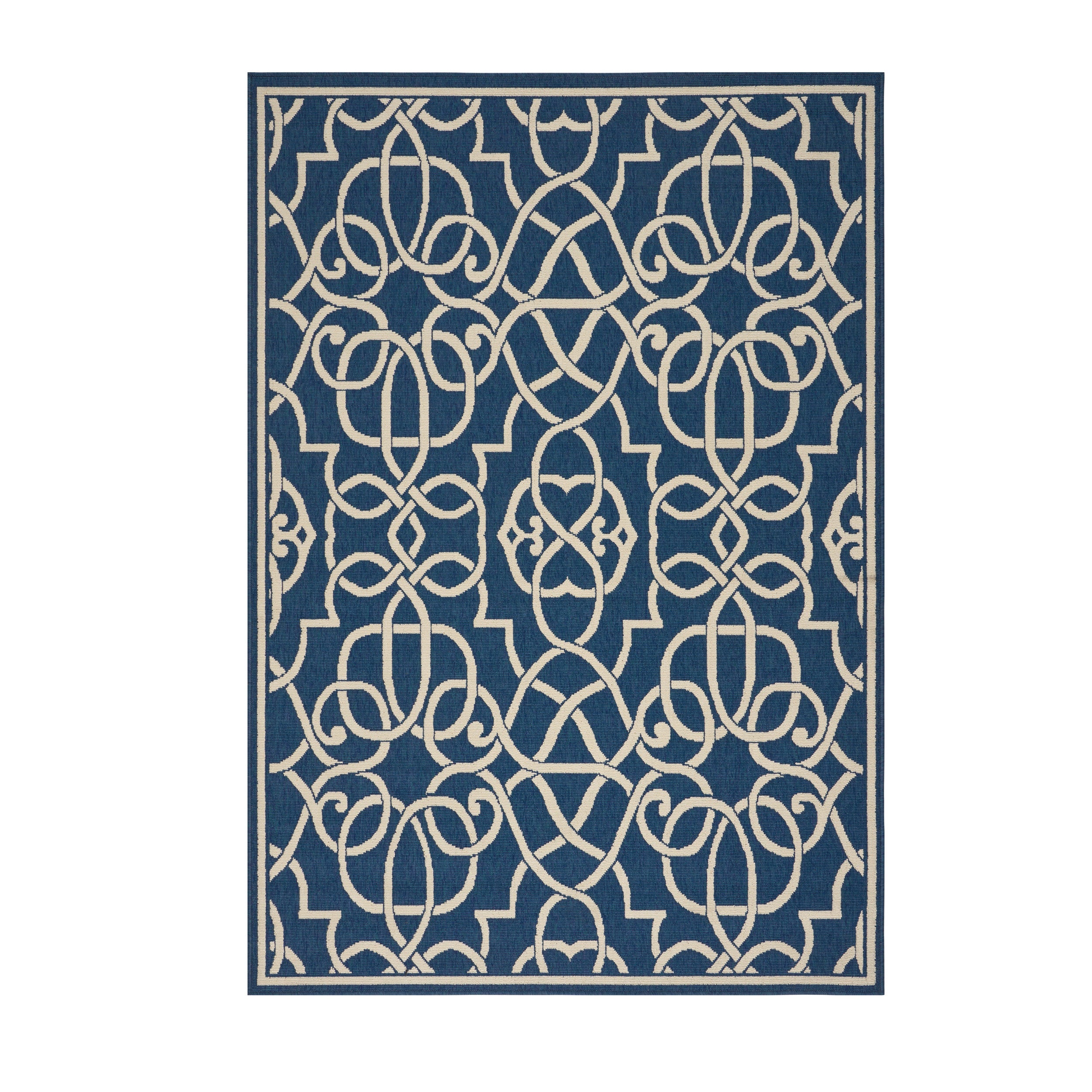 Alfonso Outdoor Geometric Area Rug 5x8