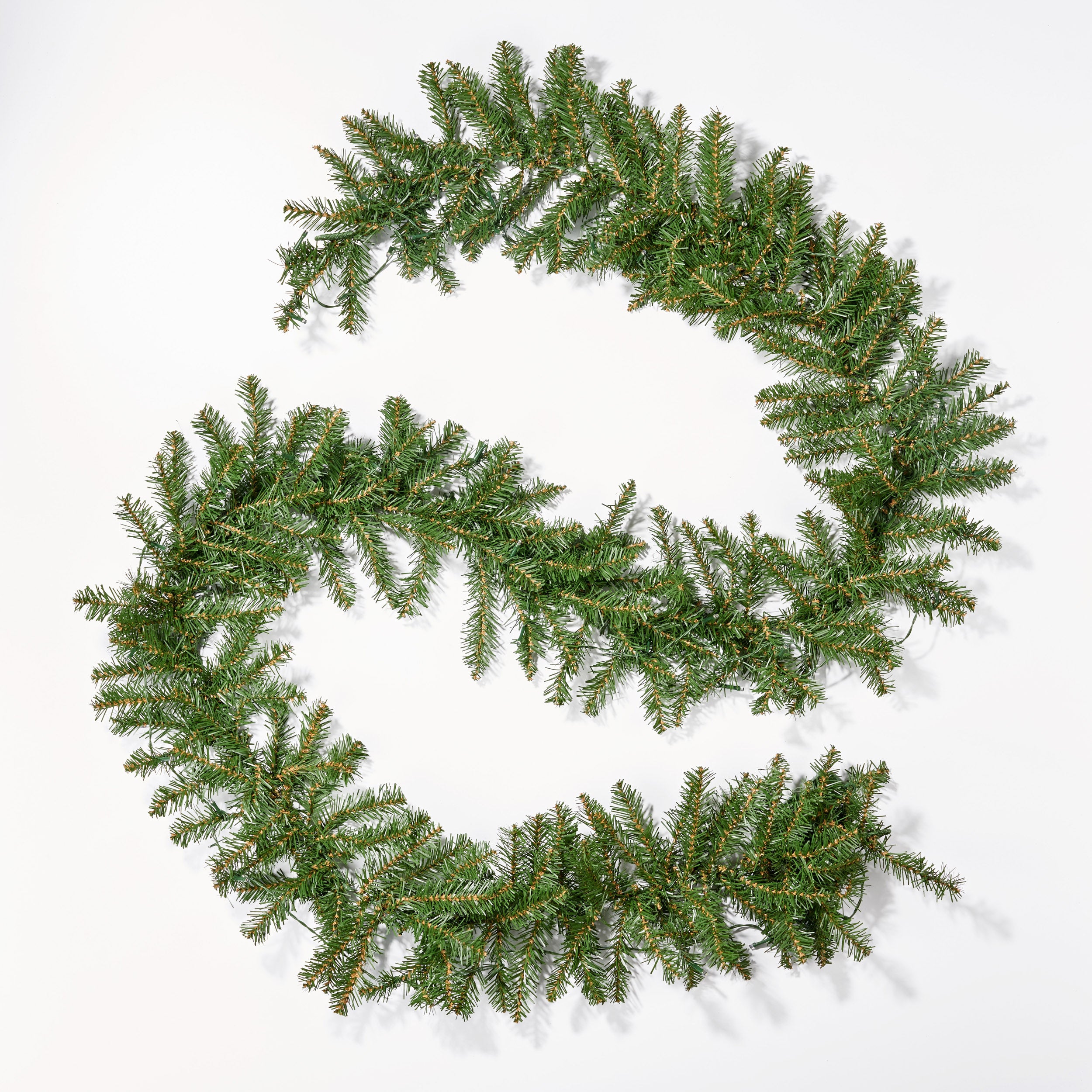 9 foot Fraser Fir Pre Lit Warm White LED Artificial Christmas Garland