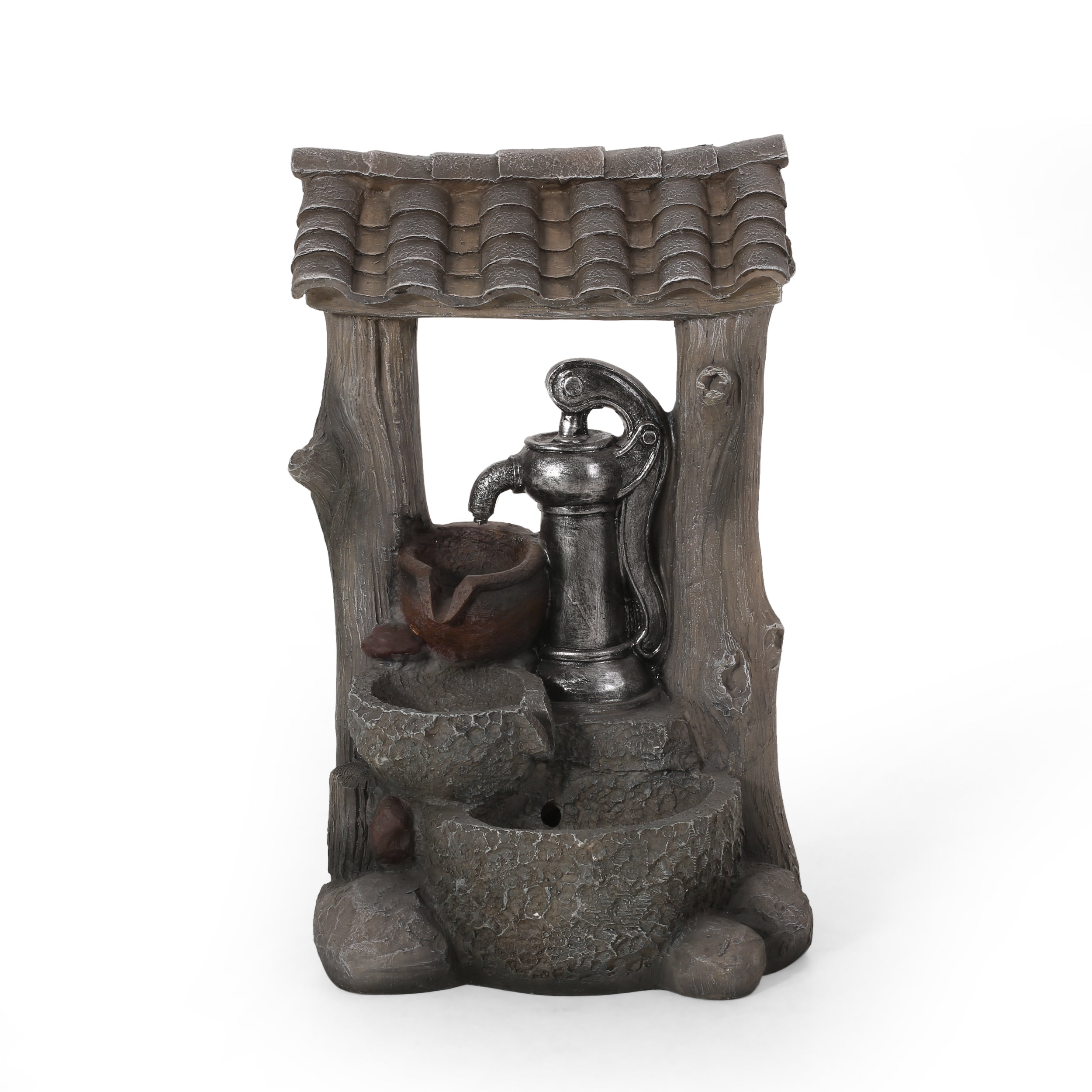 Annecy Outdoor 3 Tier Water Pump Fountain Default Title