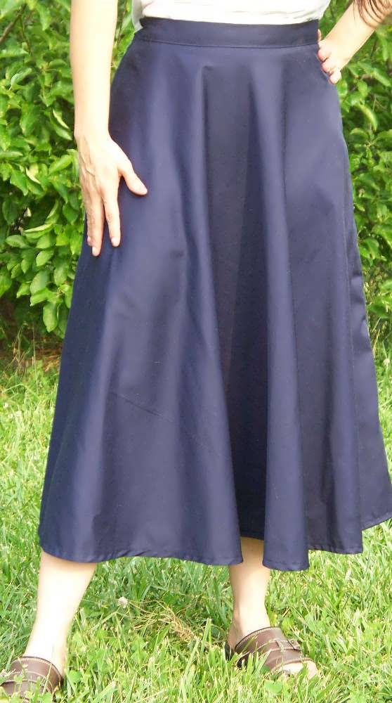 Modest School Uniform Circle skirt