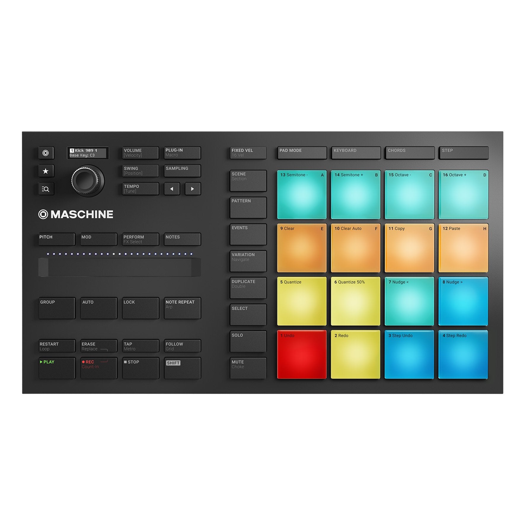 Maschine Mikro MK3 Native Instruments Controlador de Audio