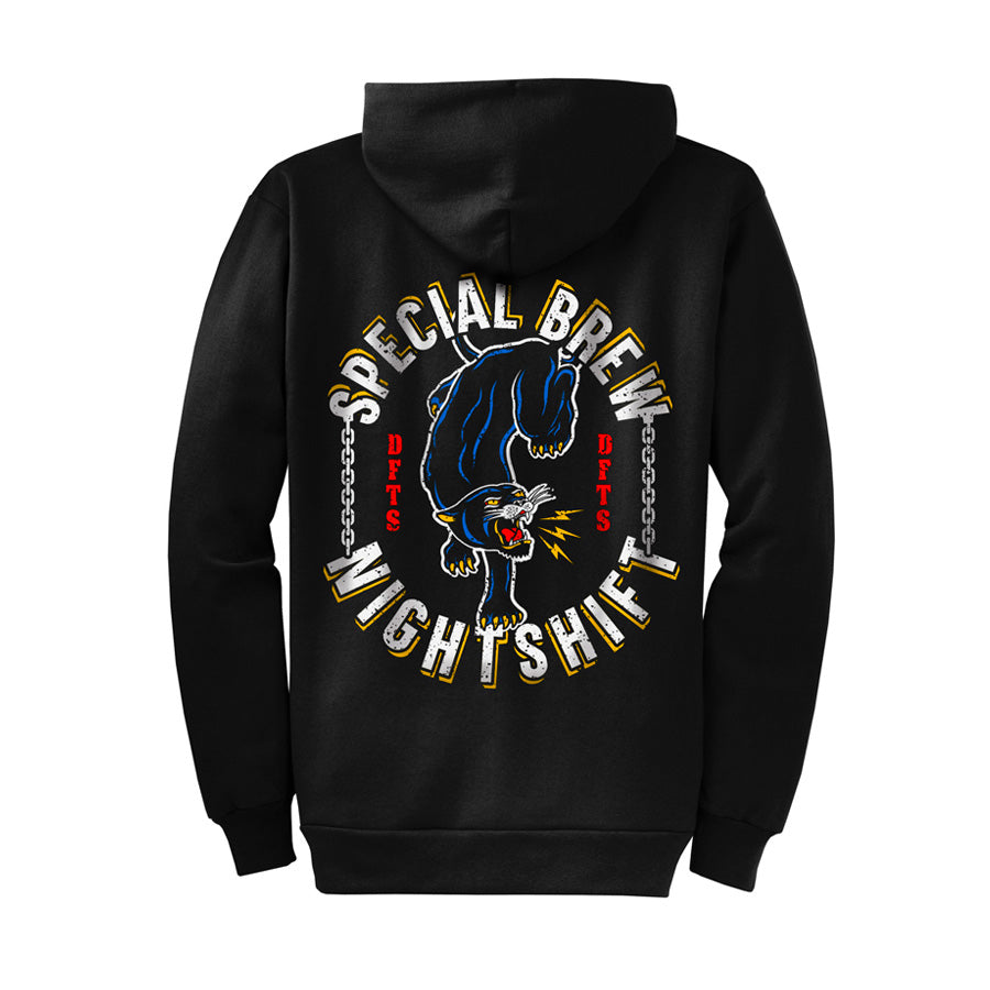 panthers zip hoodie