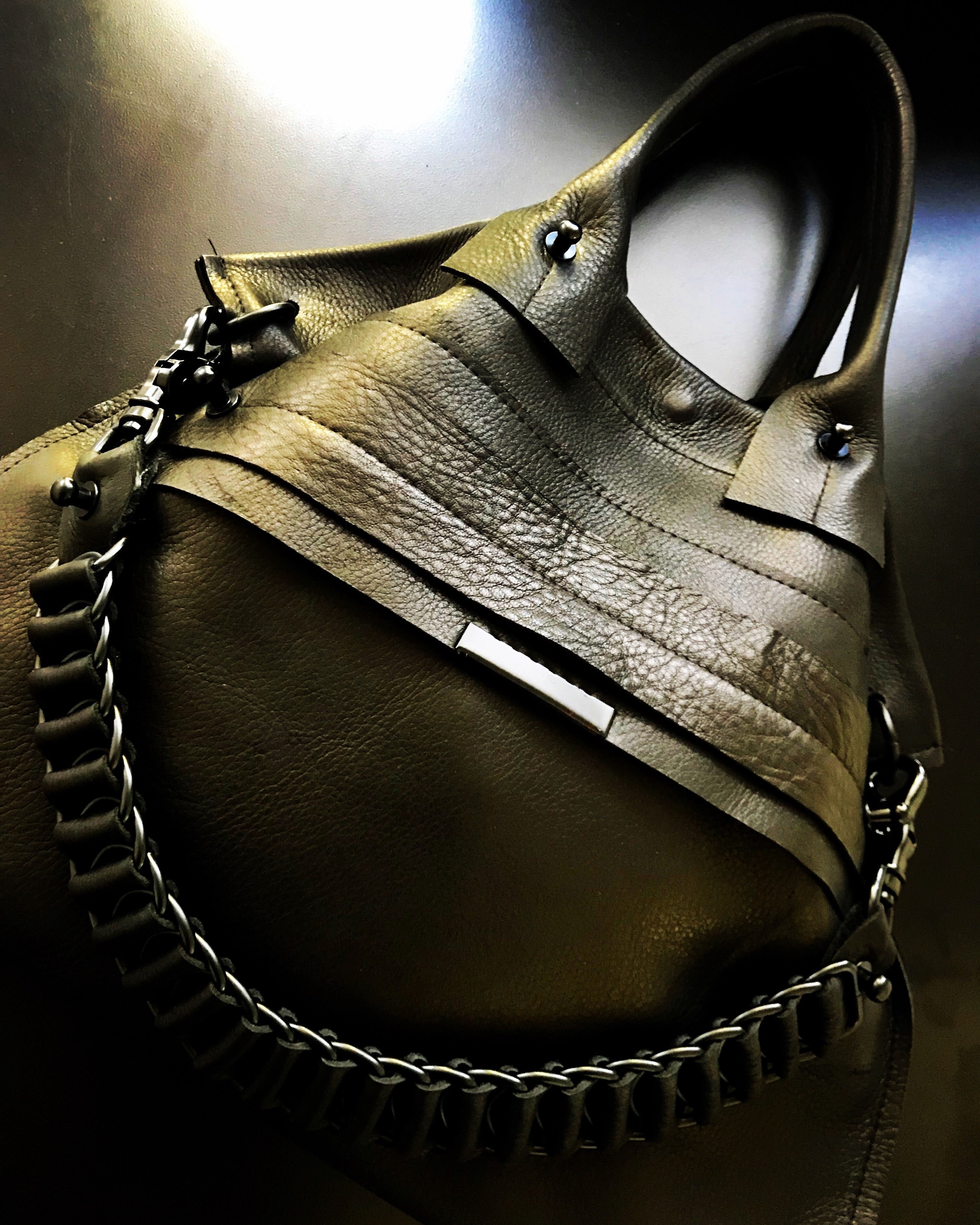 Man bag tote small