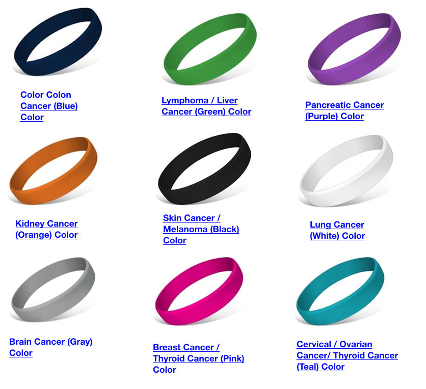 Support Ribbon Color Chart