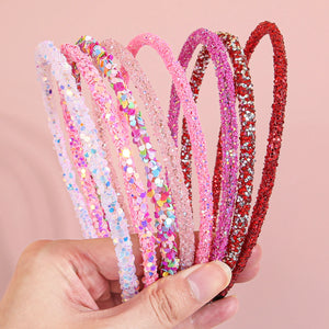 Sparkle Doll 8-Piece Sparkly Headband Set for Girls & Women - Jadey's Closet