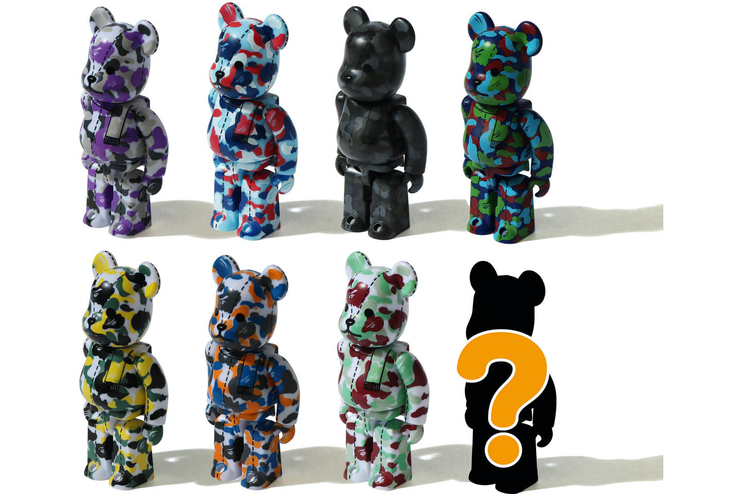 A Bathing Ape 28th Anniversary BE@RBRICK 100%