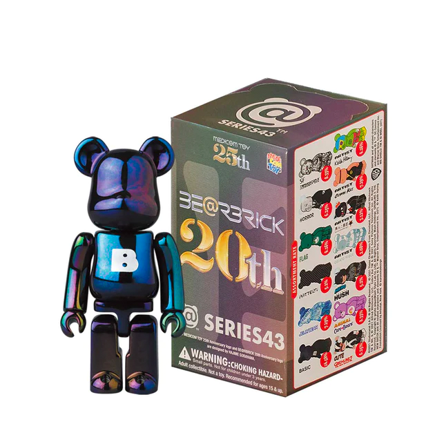 Sneaker Summit - 20th Anniversary BE@RBRICK 100% Series 43 & 44