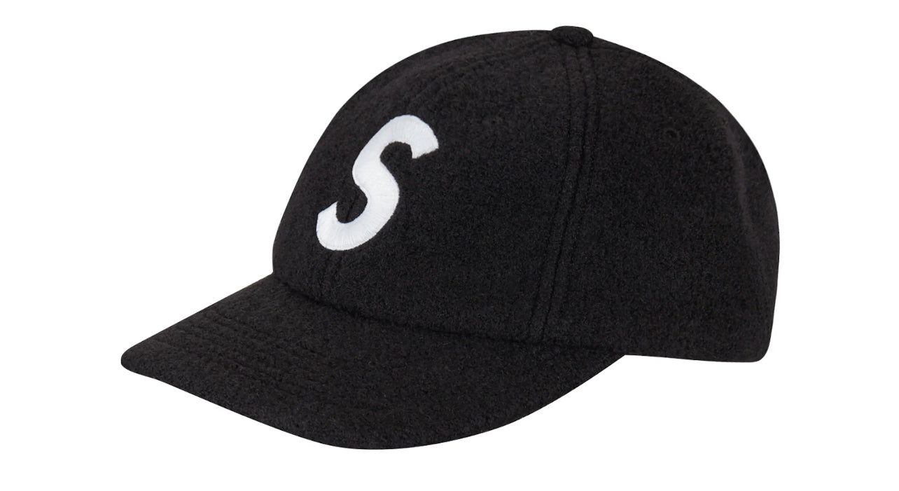 RIF LA - Supreme Boiled Wool S Logo 6-Panel Black