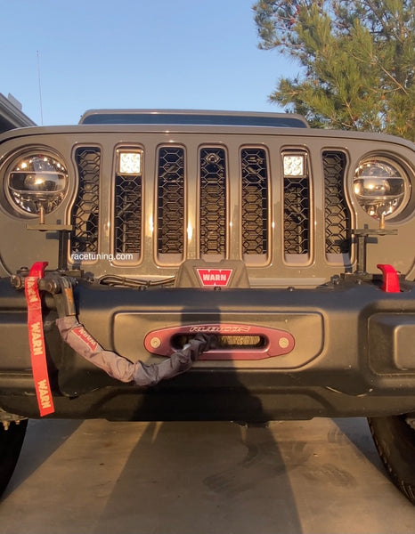 2020-23 JEEP GLADIATOR FRONT GRILLE INSERTS; 2018-22 WRANGLER JL UPGRA –  Race Tuning