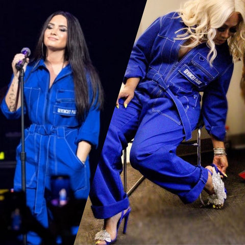 Demi Lovato et Trina en combinaison Givenchy