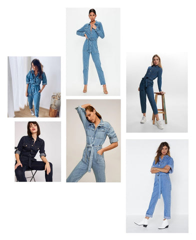 Inspi combinaison en denim femme