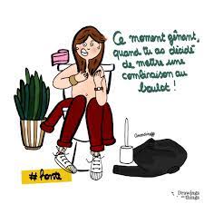 illustration combi+toilette Amandine