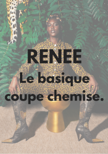 Renée la combinaison basique coupe chemise