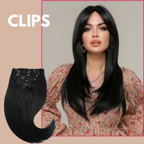 Extensiones con clip