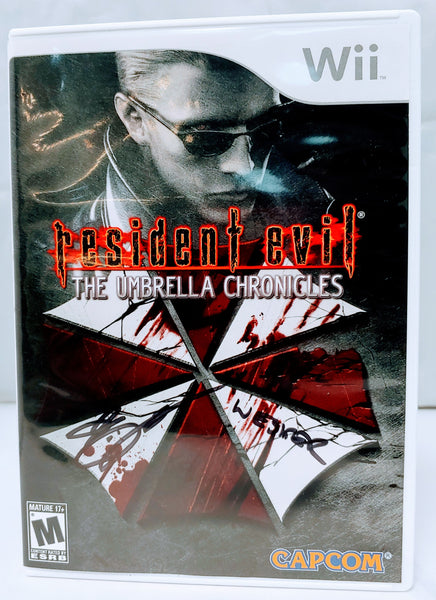 resident evil umbrella chronicles wii