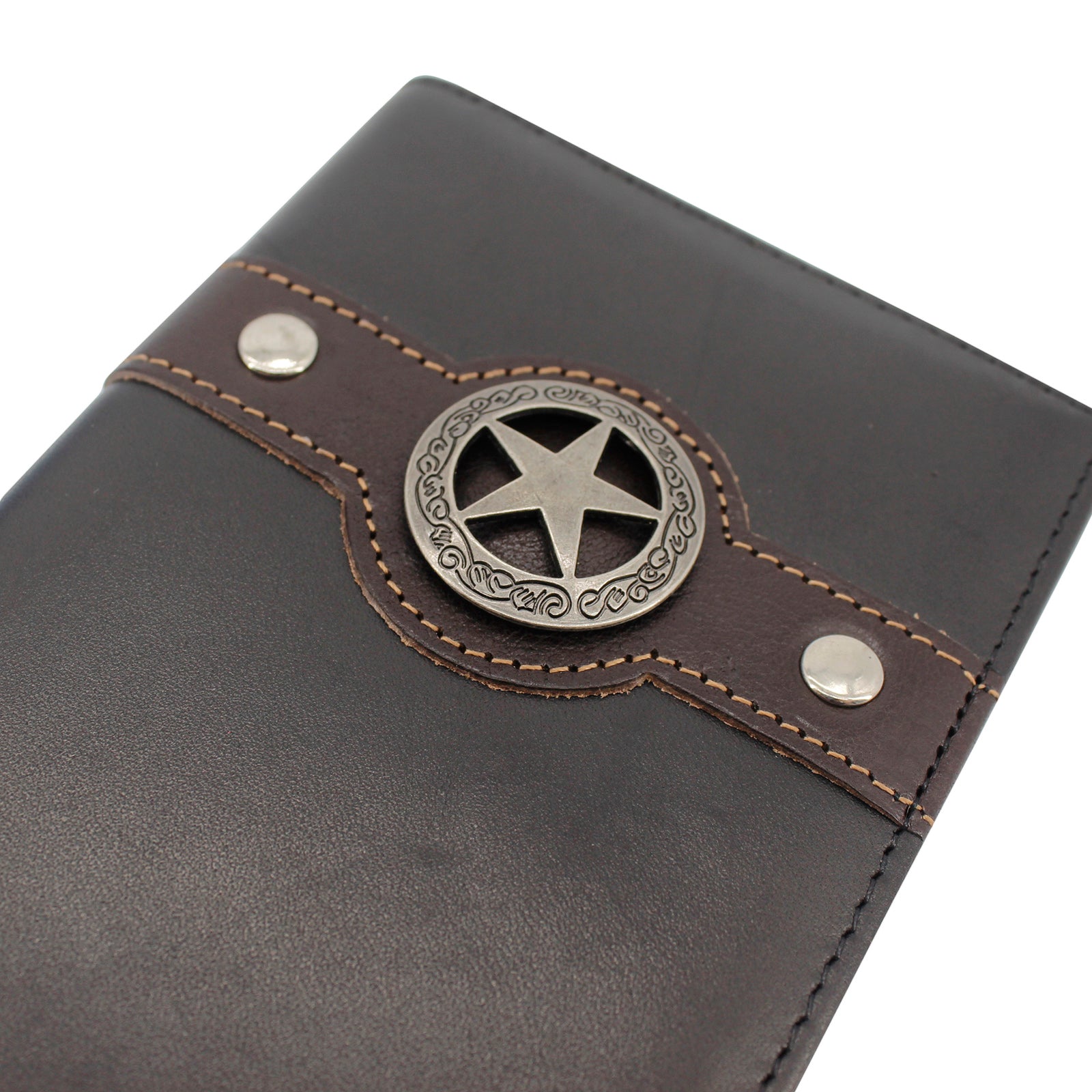 Mens Leather Long Bifold Wallet For Sale | IUCN Water