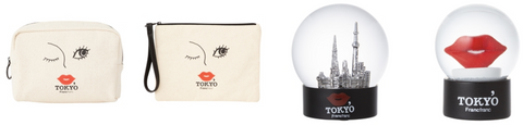 kiss tokyo francfranc co-branding accessories