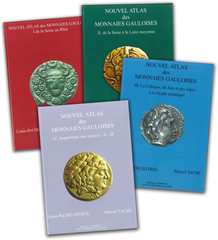 Nouvel Atlas des monnaies Gauloises : DELESTRÉE L.-P., TACHE M.