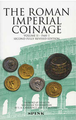 Roman Imperial Coinage Vol. II Partie 1: Vespasien à Domitien, 2e éd par Carradice, I.A. et Buttrey, T. V.  Edition révisée, 2007, xxiii, 404 p., Avec 160 planches  L'ouvrage de référence standard sur la monnaie impériale romaine de 69 à 96 après JC.