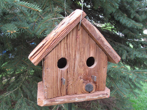 primitive birdhouse clipart