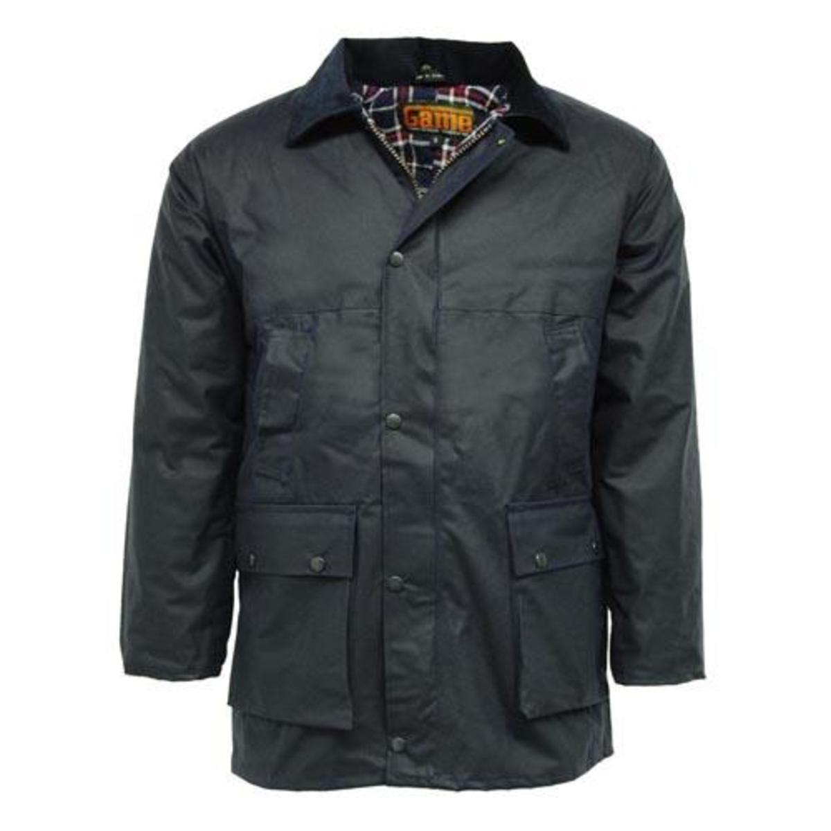 Game Classic Padded Wax Jacket up to 
