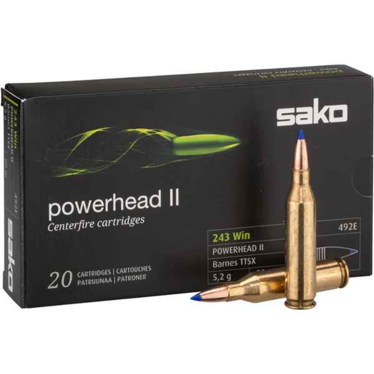 Sako 243 Barnes 80gr Ttsx Lfa 20pk Bushwear