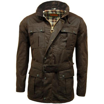 Game Barker Antique Wax Jacket Brown BushWear