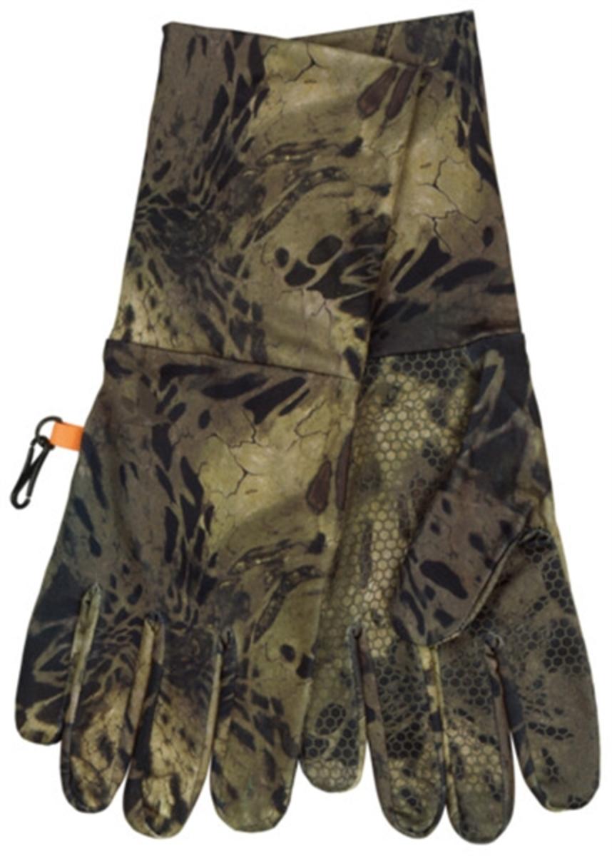 camo cotton jersey gloves