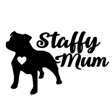 Staffy Mum Decal – Trendy Furbabies