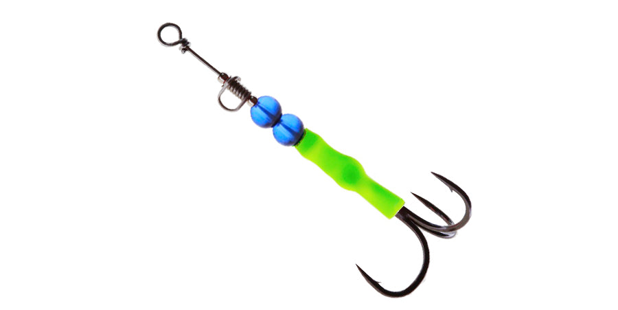 Spinner Rigs for Salmon Trolling Behind a 360 Flasher 5-pack for