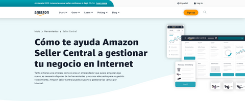 Cómo te ayuda Amazon Seller Central a gestionar tu negocio en Internet