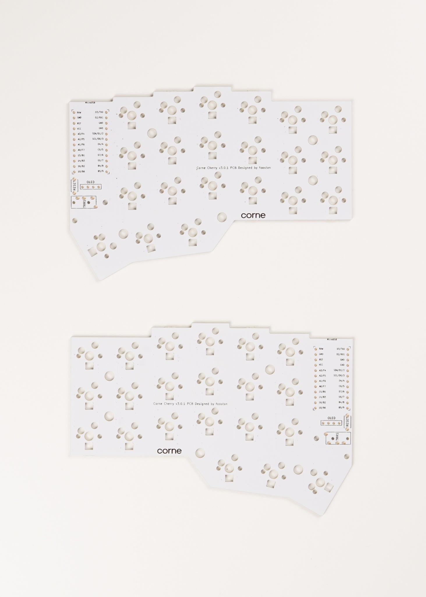 corne mx hotswap pcb kit