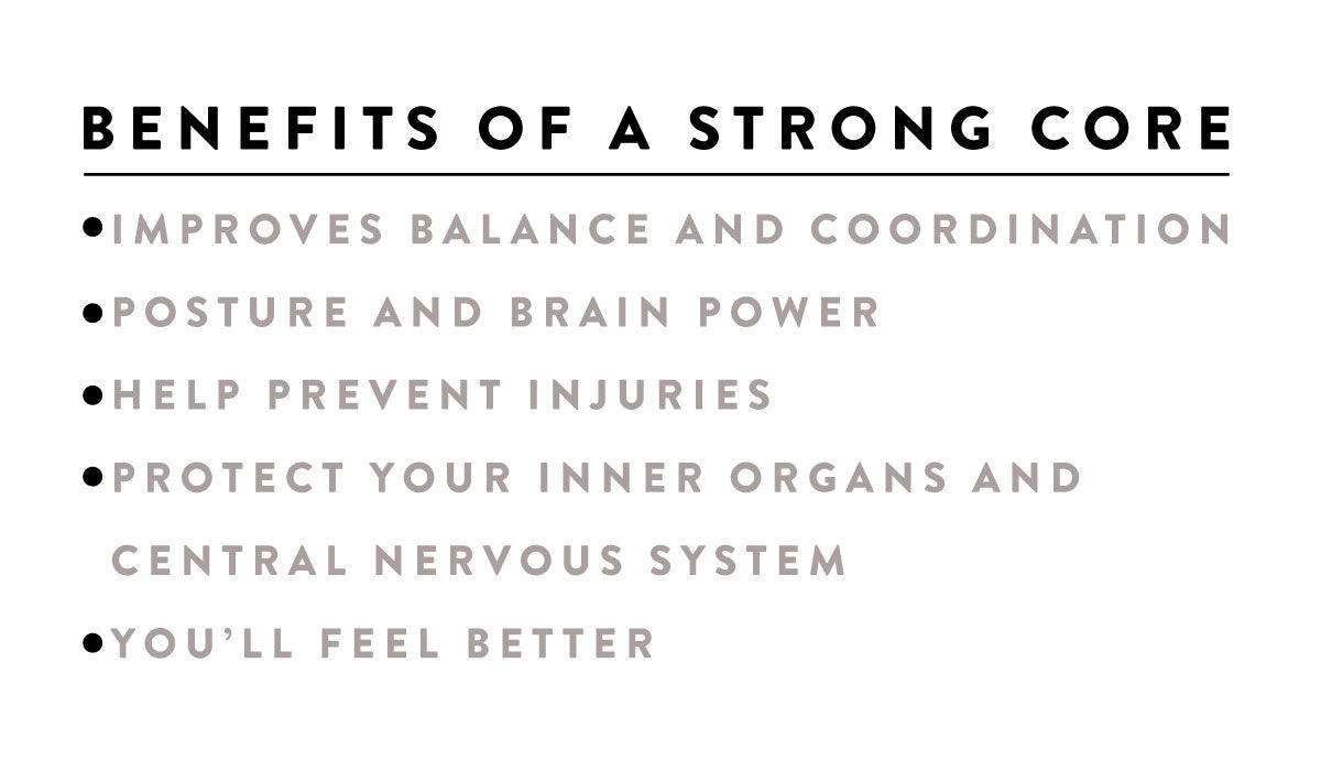 benefits of strong core women 