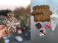 strictly cookies best cookies shanghai peppermint bark christmas cookies gingerbread kits DIY gingerbread men