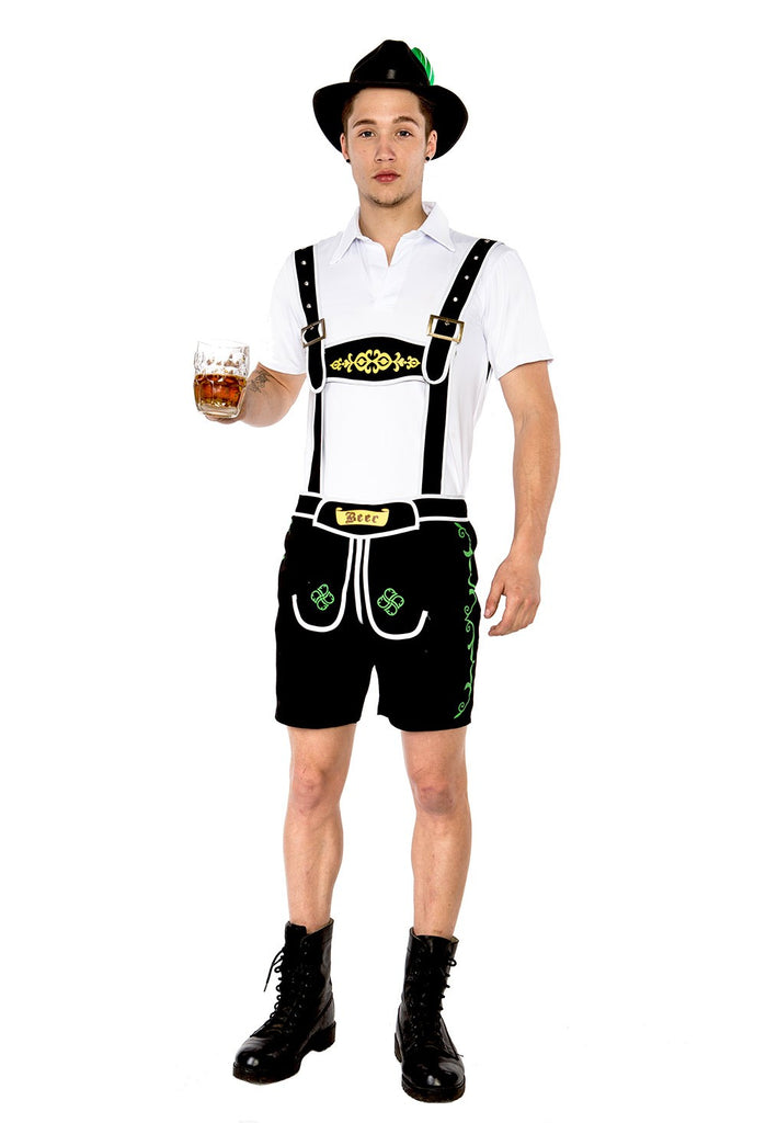 Premium Mens Lederhosen Oktoberfest German Costume – Oktoberfest Costumes