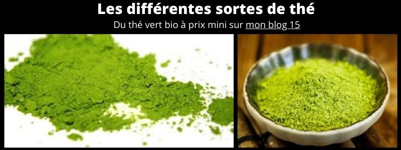 Les différentes sortes de thé 