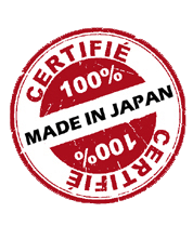 certifié 100 pour cent made in japan