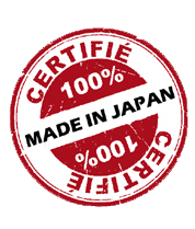 certifié 100 pour cent  made in japan