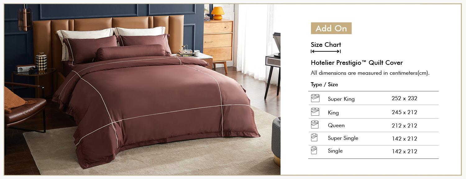 Hotelier Prestigio™ Bruno With Tawny Cross Border Fitted Sheet Set Add On