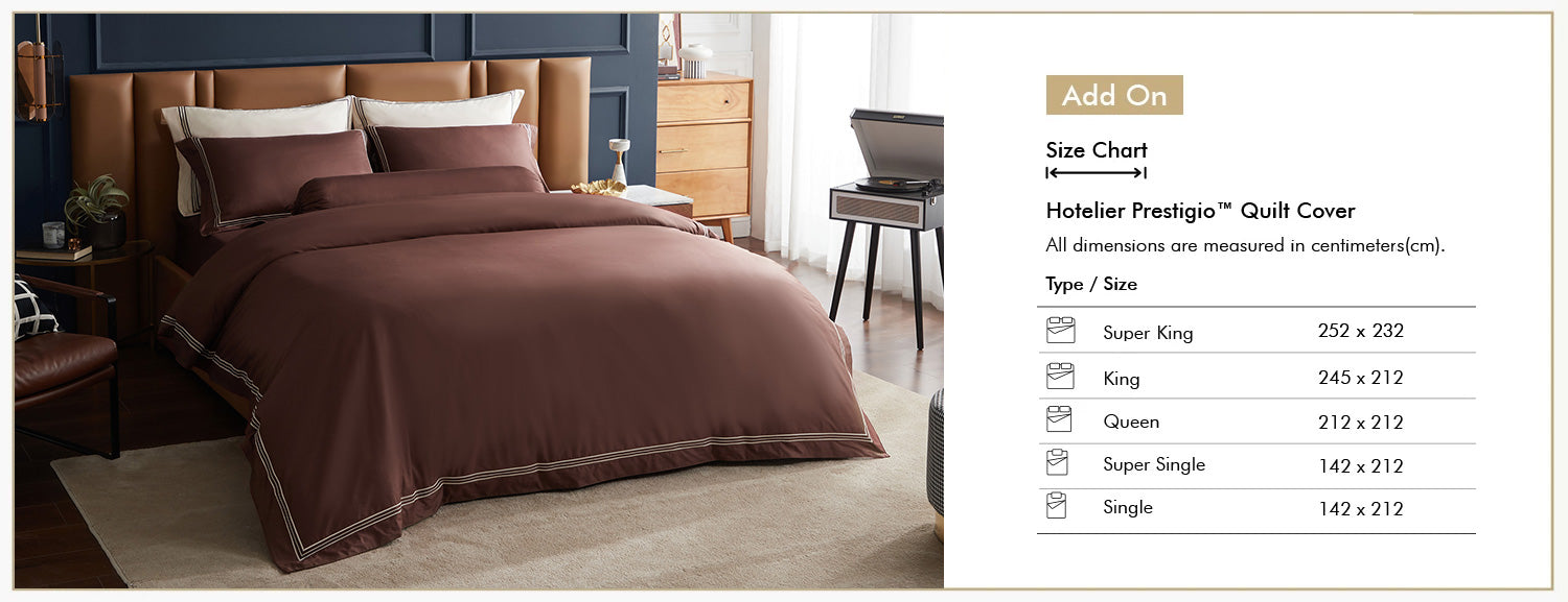 Hotelier Prestigio™ Bruno With Tawny Border Fitted Sheet Set Add On