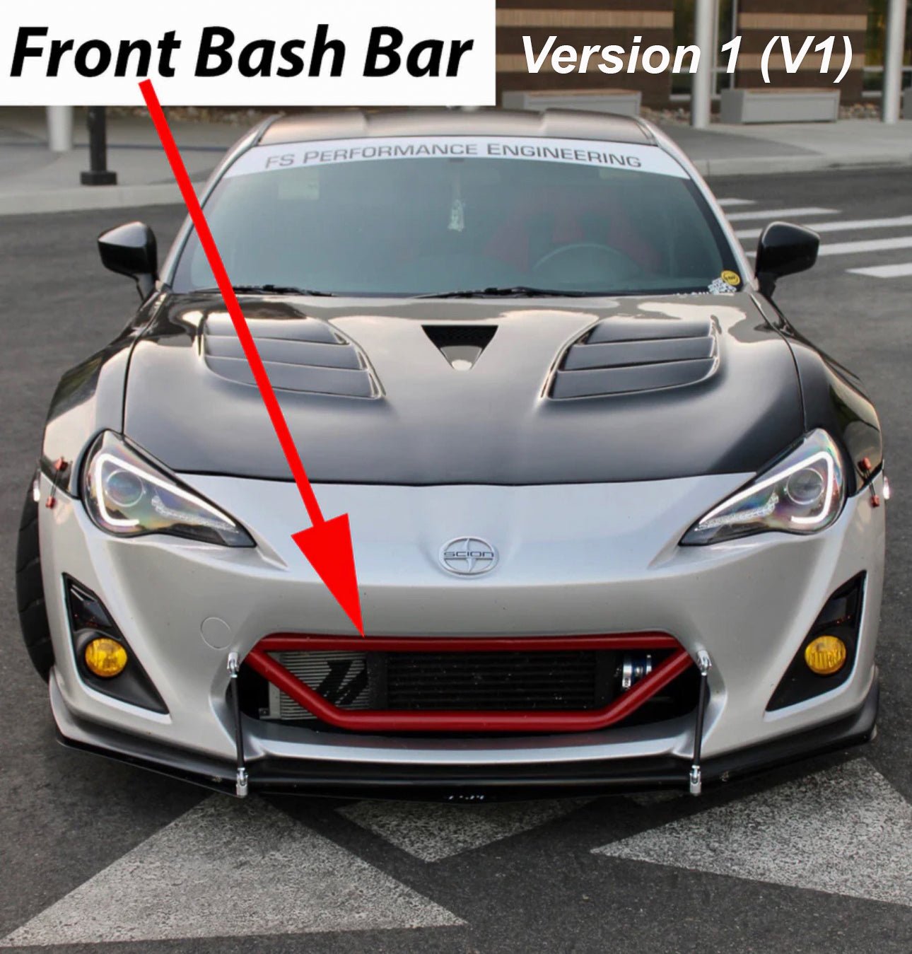Front Bash Bar V1/V3 For Toyota 86 / Subaru BRZ / Scion FRS