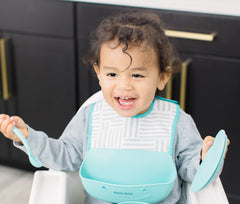 silicone feeding bib toddler feeding bib