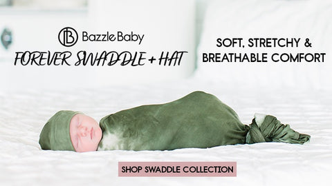Bazzle Baby Tie-Dye Swaddle Blanket