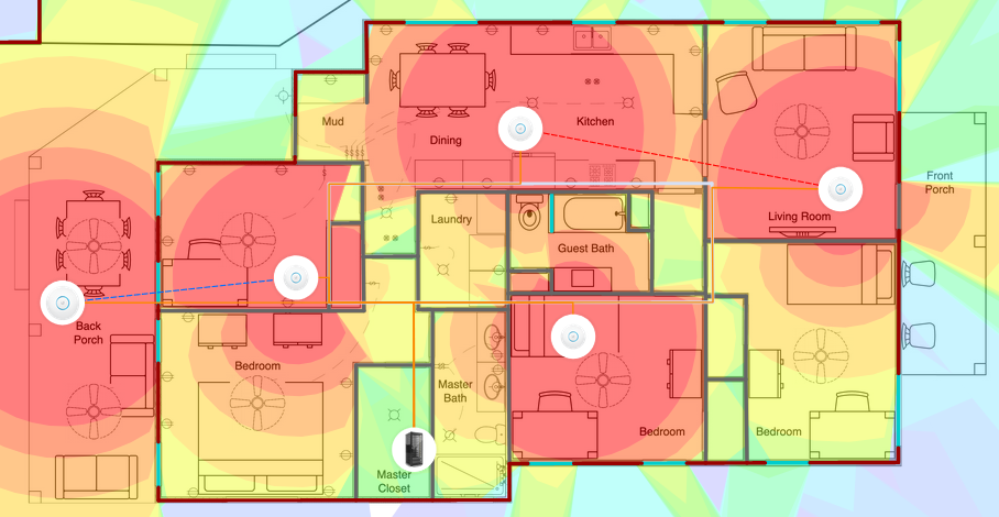 UBNT Design Plan Map