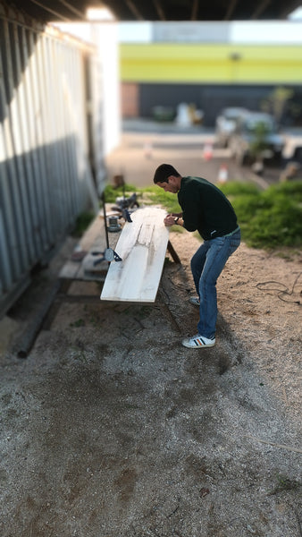 alaia surfboard workshop ahua caparica portugal