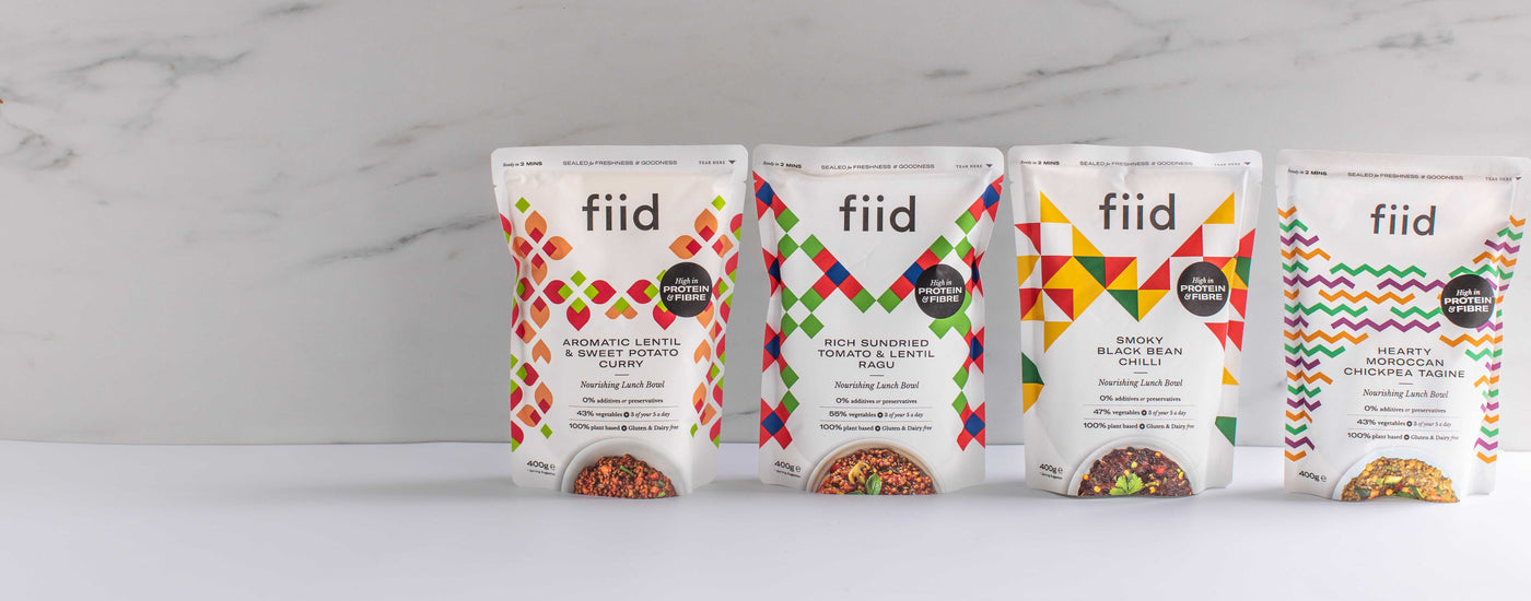 fiid - quick and nourishing vegan meals, delivered - plant based meals