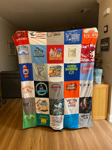 Bobbie Jean M.'s T-Shirt Quilt