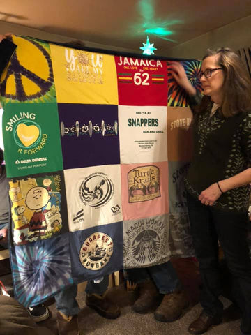 Jennifer G.'s Memory Quilt to Remember Her Sister-In-Law