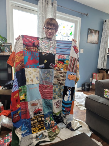 Kids large t-shirt quilt